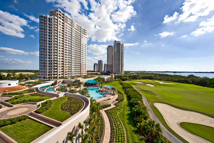 Esperia Commons with Pool and South Tower - Bonita Springs, Florida